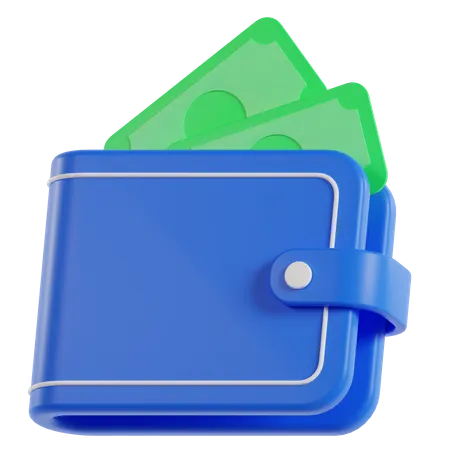 Wallet  3D Illustration