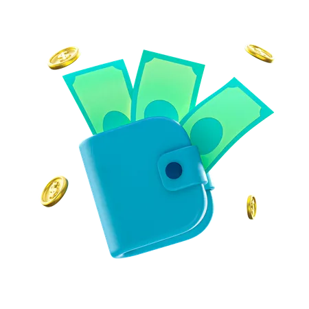 Wallet  3D Illustration