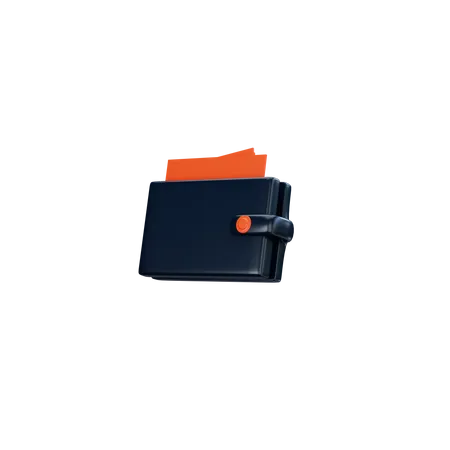 Wallet  3D Illustration