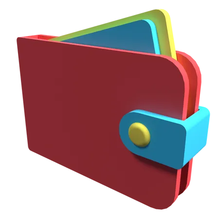 Wallet  3D Illustration