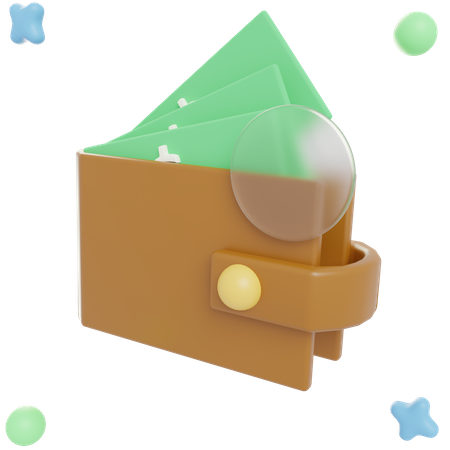 Wallet  3D Illustration