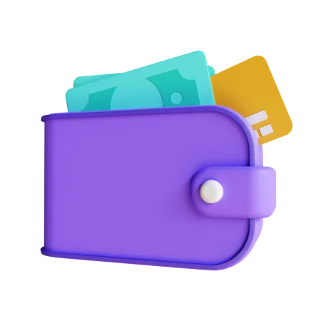 Money Saving Icon Concept Bundle Of Cash Wallet Chasless Society Getting Cash Rewards And Gift From Online Shopping 3 D Rendering Illustration 3D Illustration
