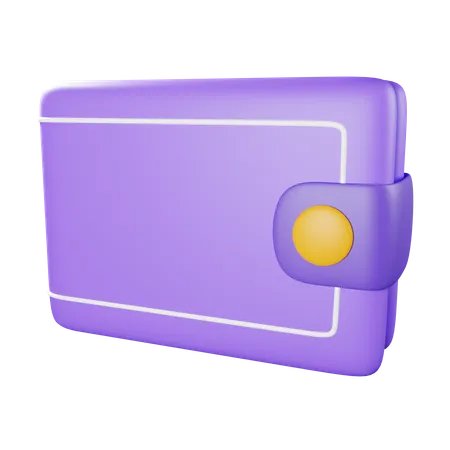 Colorful Wallet Element 3D Icon