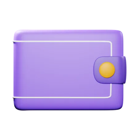 Colorful Wallet Element 3D Icon