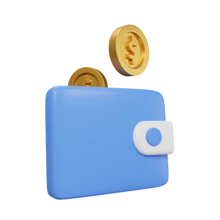 Wallet Icon About Finance Minimal Style 3 D Rendering 3D Icon