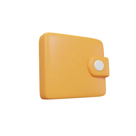 Wallet Bag Icon 3 D 3D Icon