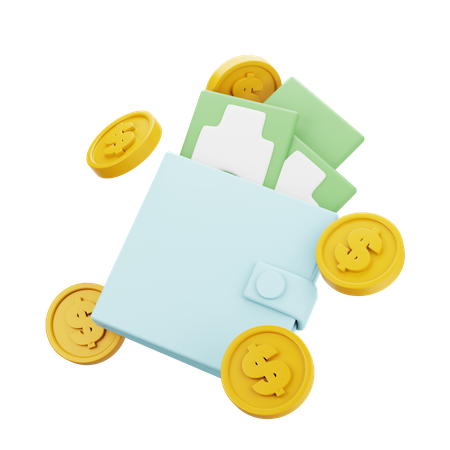 Wallet  3D Icon