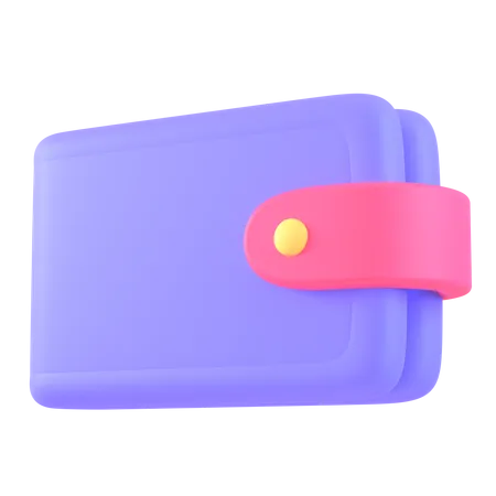 財布  3D Icon