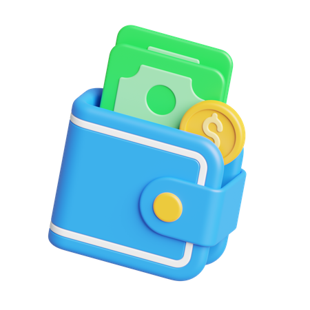 Wallet  3D Icon