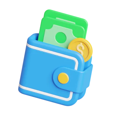 Wallet  3D Icon