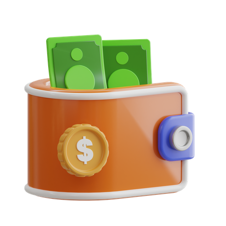 Wallet  3D Icon