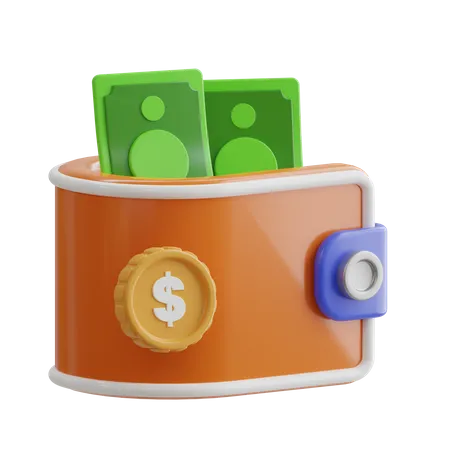 Wallet  3D Icon