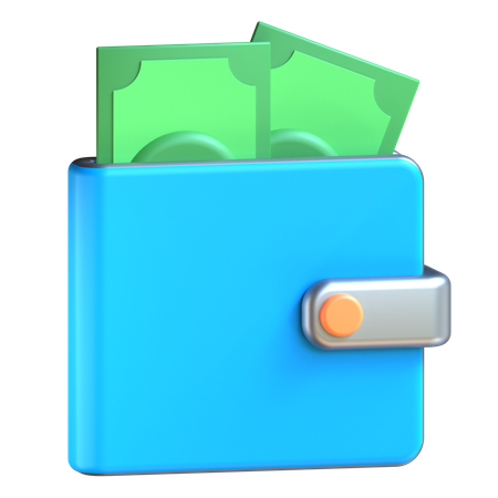 Wallet app  3D Icon