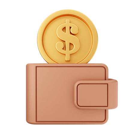 Wallet Payment  3D Icon