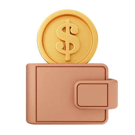 Wallet Payment  3D Icon