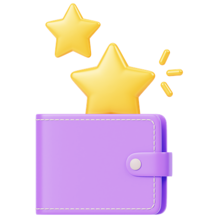 Wallet Reward  3D Icon