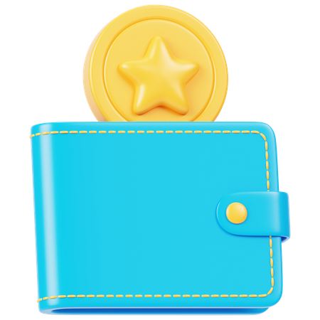 Wallet Reward  3D Icon