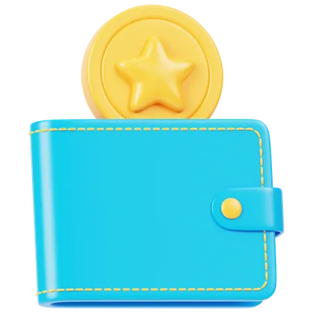 Wallet Reward  3D Icon
