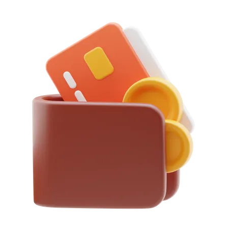 Wallet-Zahlung  3D Icon