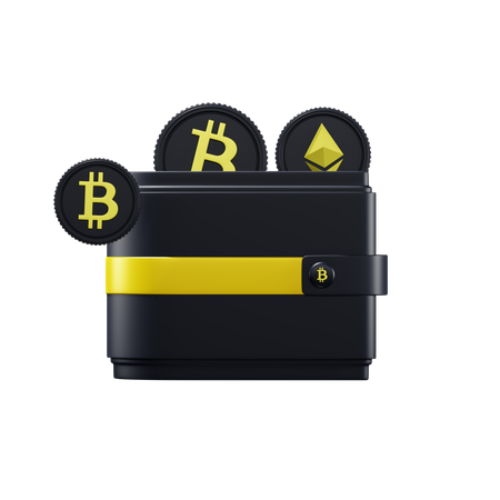 Walletcrypto  3D Icon