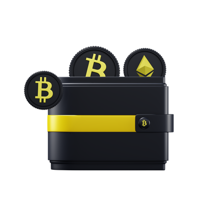 Walletcrypto  3D Icon
