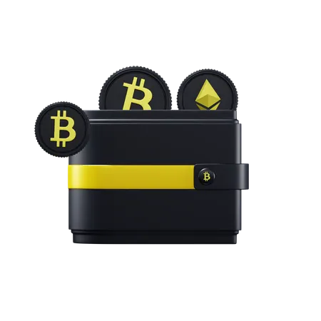 Walletcrypto  3D Icon