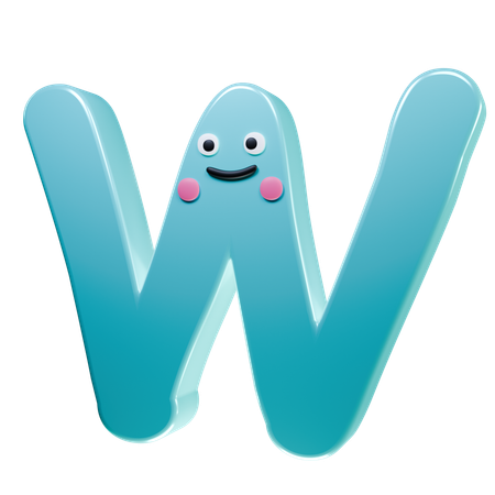 Walphabet  3D Icon
