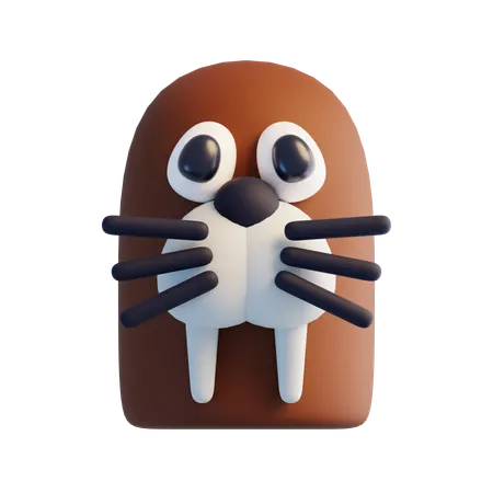 Walrus  3D Icon