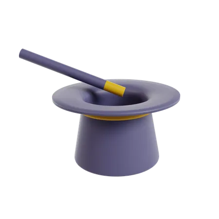 Wand Stick  3D Icon