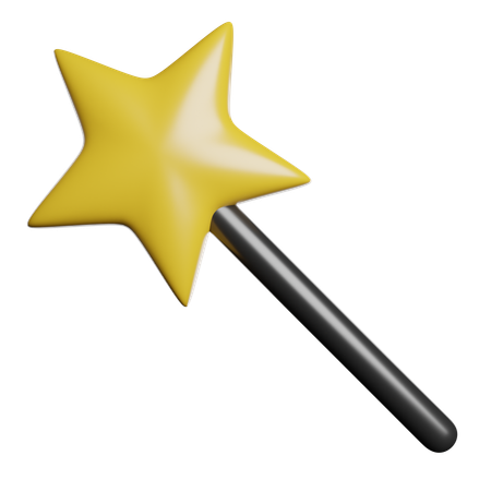 Wand Stick  3D Icon