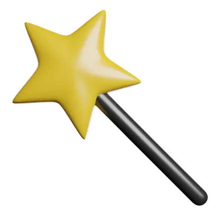 Wand Stick  3D Icon