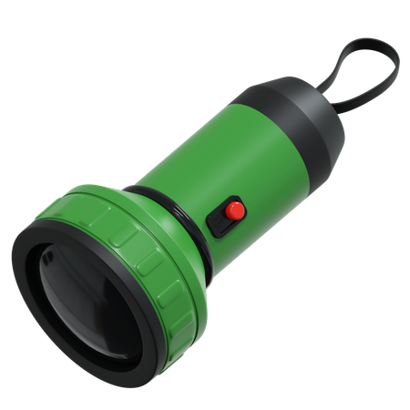 Wandern Taschenlampe  3D Icon