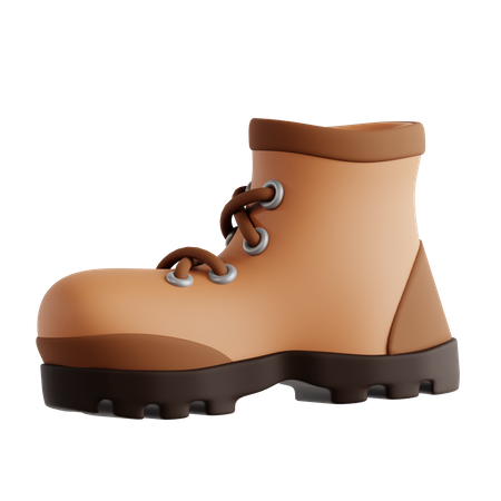 Wanderstiefel  3D Icon