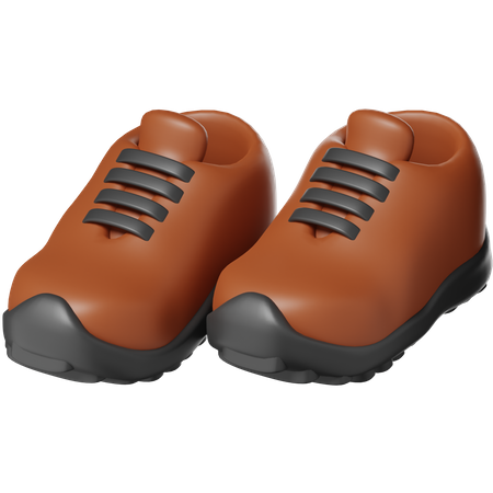 Wanderschuhe  3D Icon