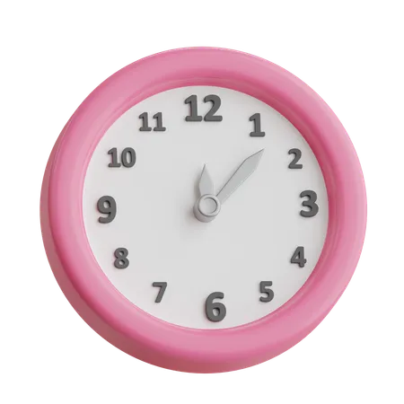 Wanduhr  3D Icon