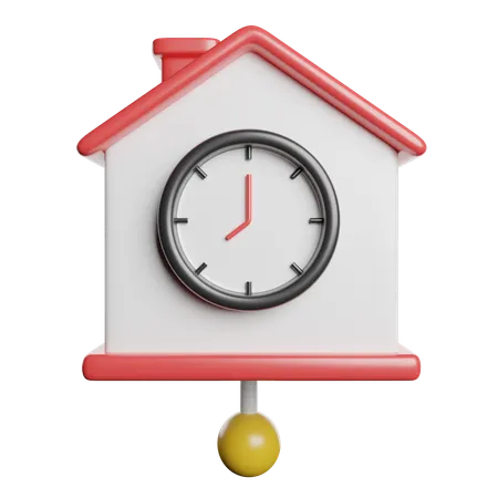 Wanduhr  3D Icon