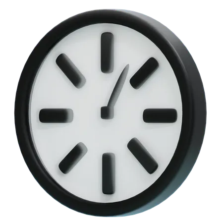 Wanduhr  3D Icon