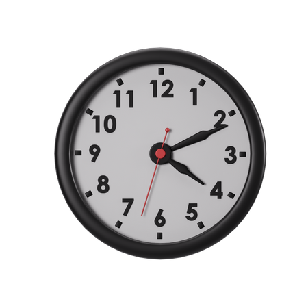 Wanduhr  3D Icon