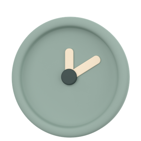 Wanduhr  3D Icon