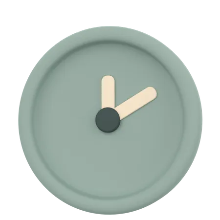 Wanduhr  3D Icon