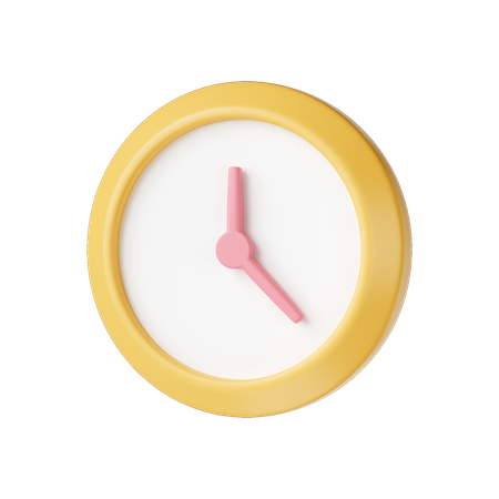 Wanduhr  3D Icon