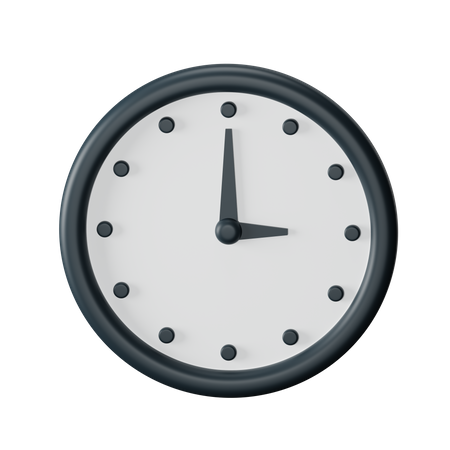 Wanduhr  3D Icon