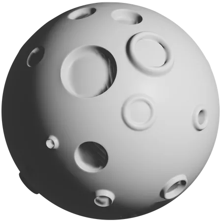 Waning Gibbous  3D Icon