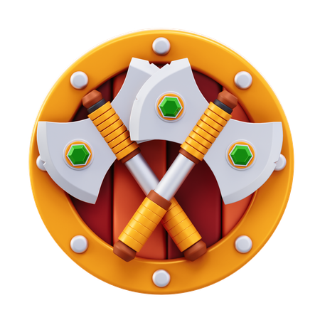 War Axe  3D Icon