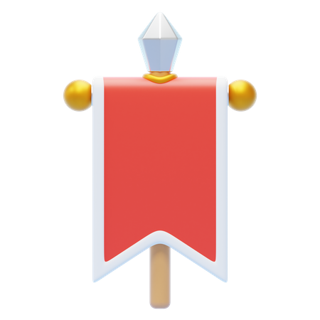 WAR FLAG  3D Icon