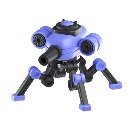 War Robot  3D Icon