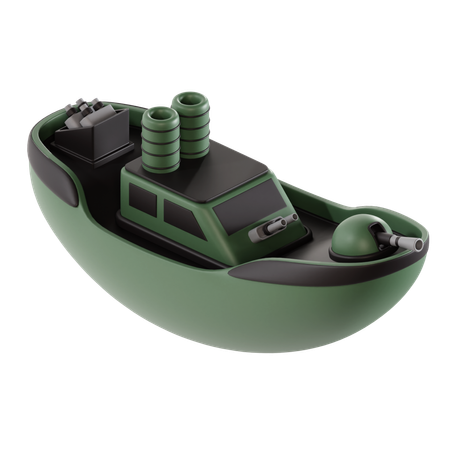 War Ship  3D Icon