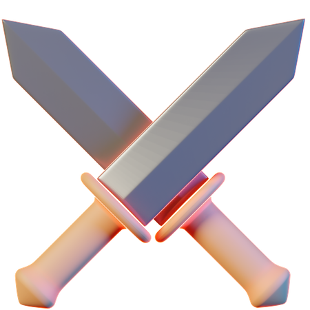 War sword  3D Illustration