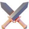 crossed sword symbol