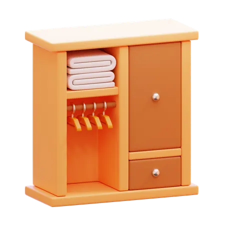 Wardrobe  3D Icon